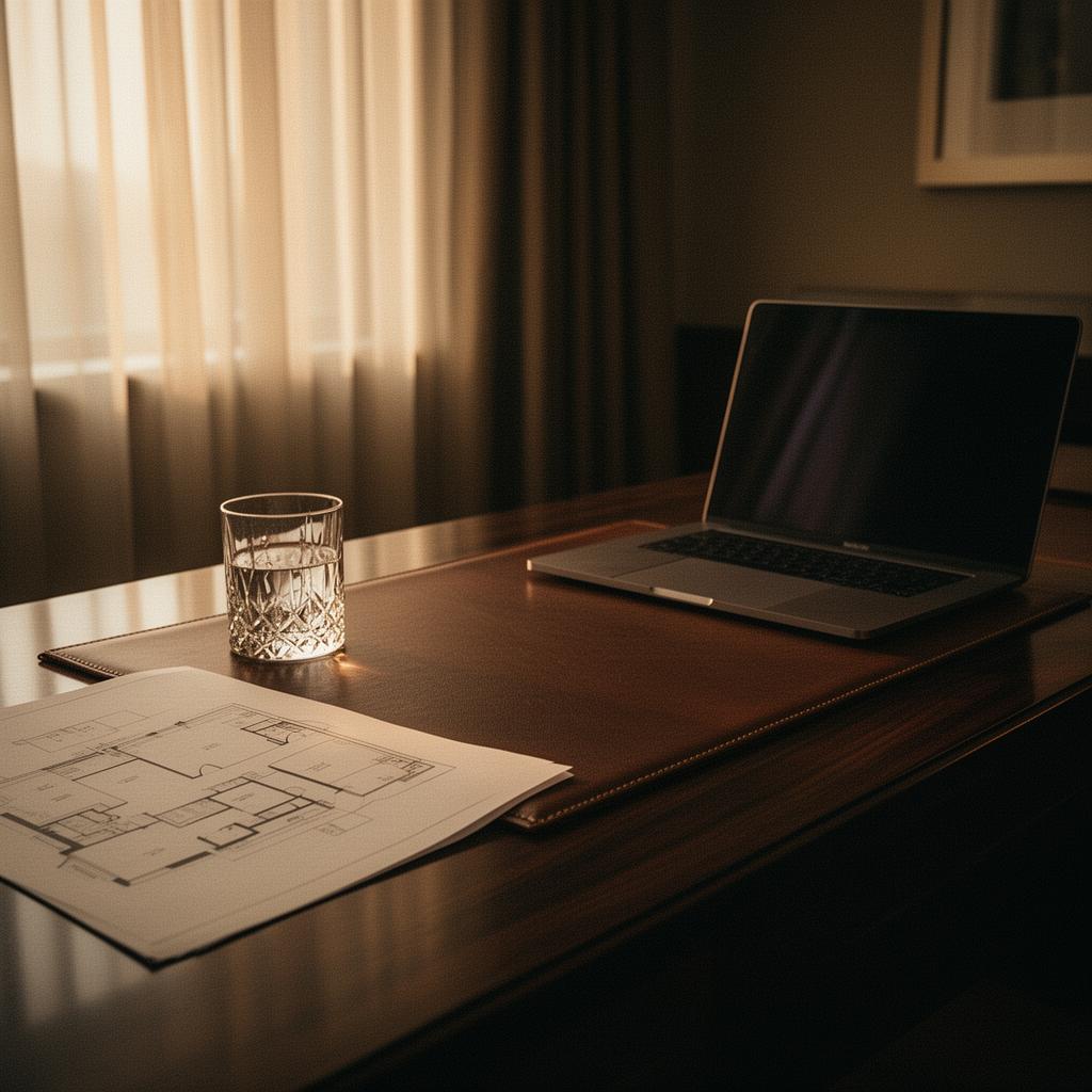 Premium executive workspace — leadership and strategy